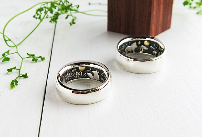 画像2: R-024　同じ月を見てた　-キタキツネ-　 (2)